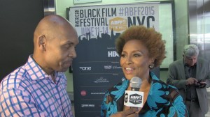 Jenifer Lewis @ 2015 ABFF & Reggie Ponder