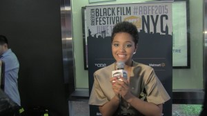 Kiersey Clemons at 2015 ABFF